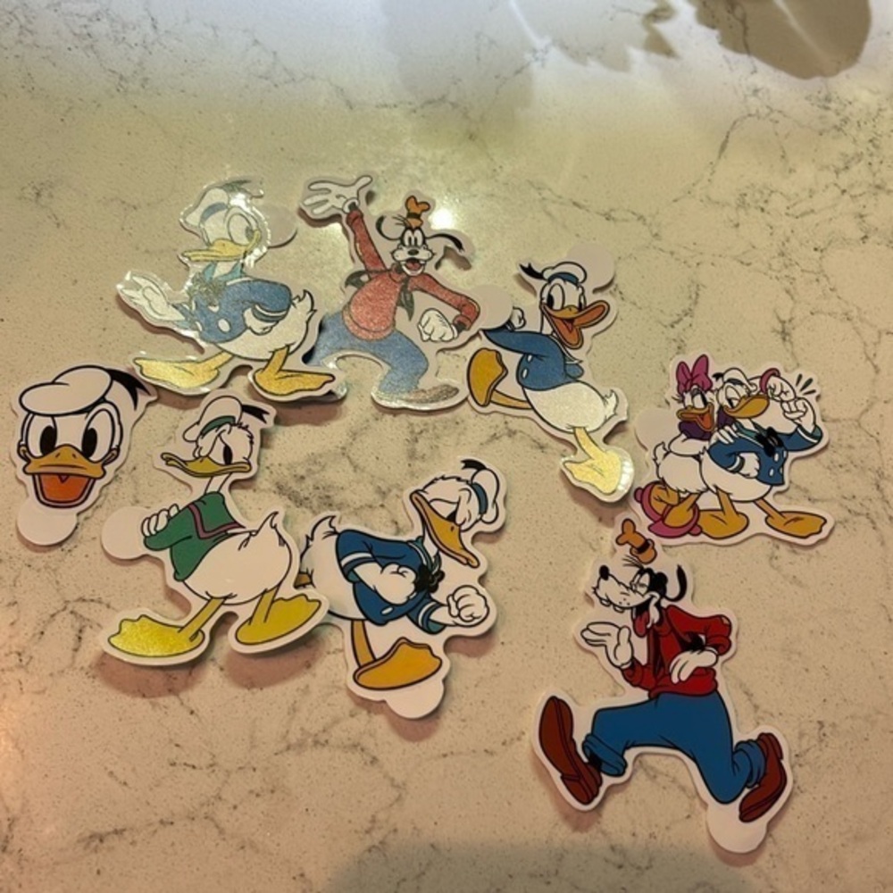 Goofy and Donald Stickers